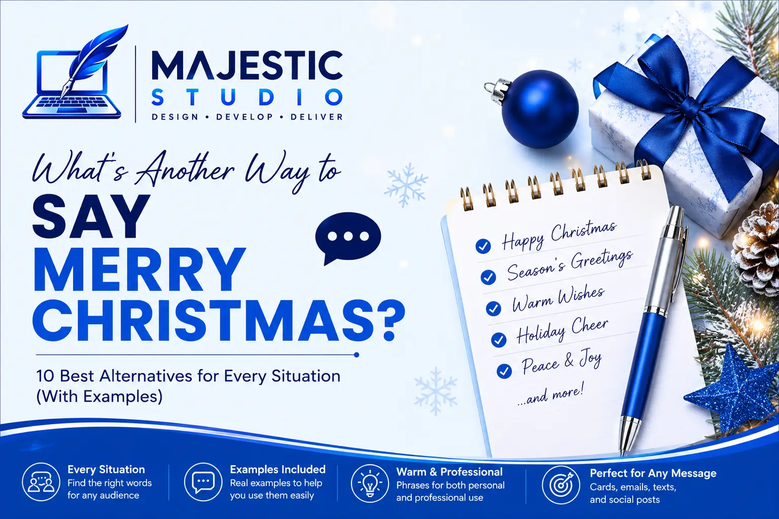what's another way to say merry christmas