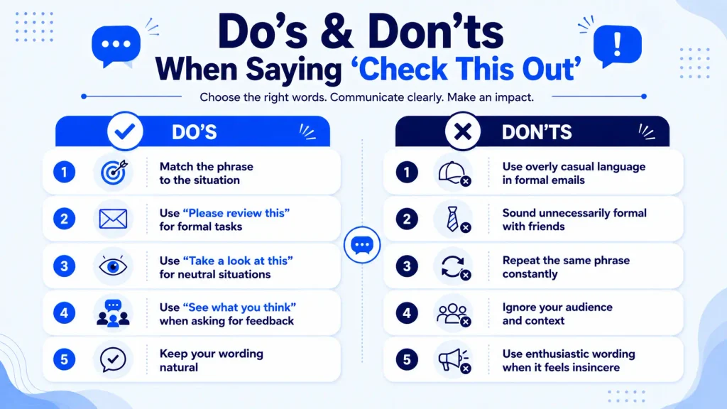 do’s and don’ts for using alternatives to check this out
