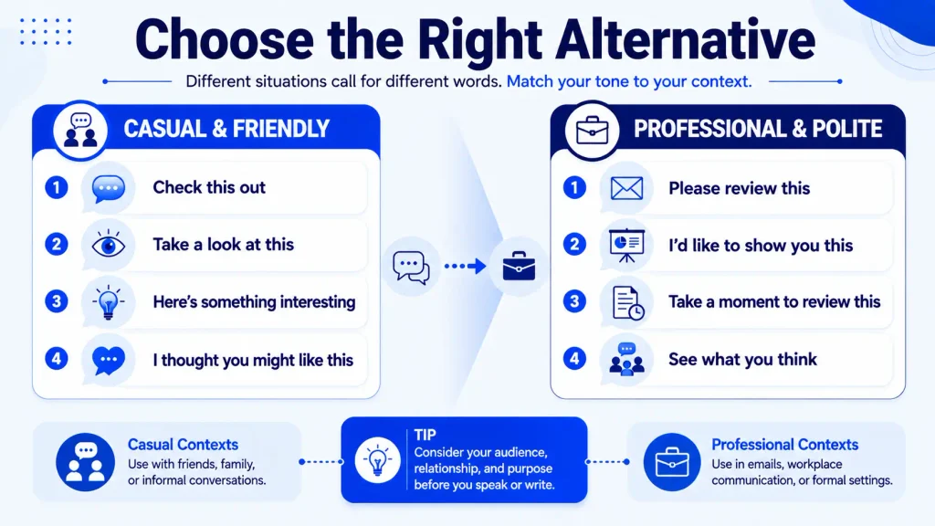 professional and casual alternatives to check this out