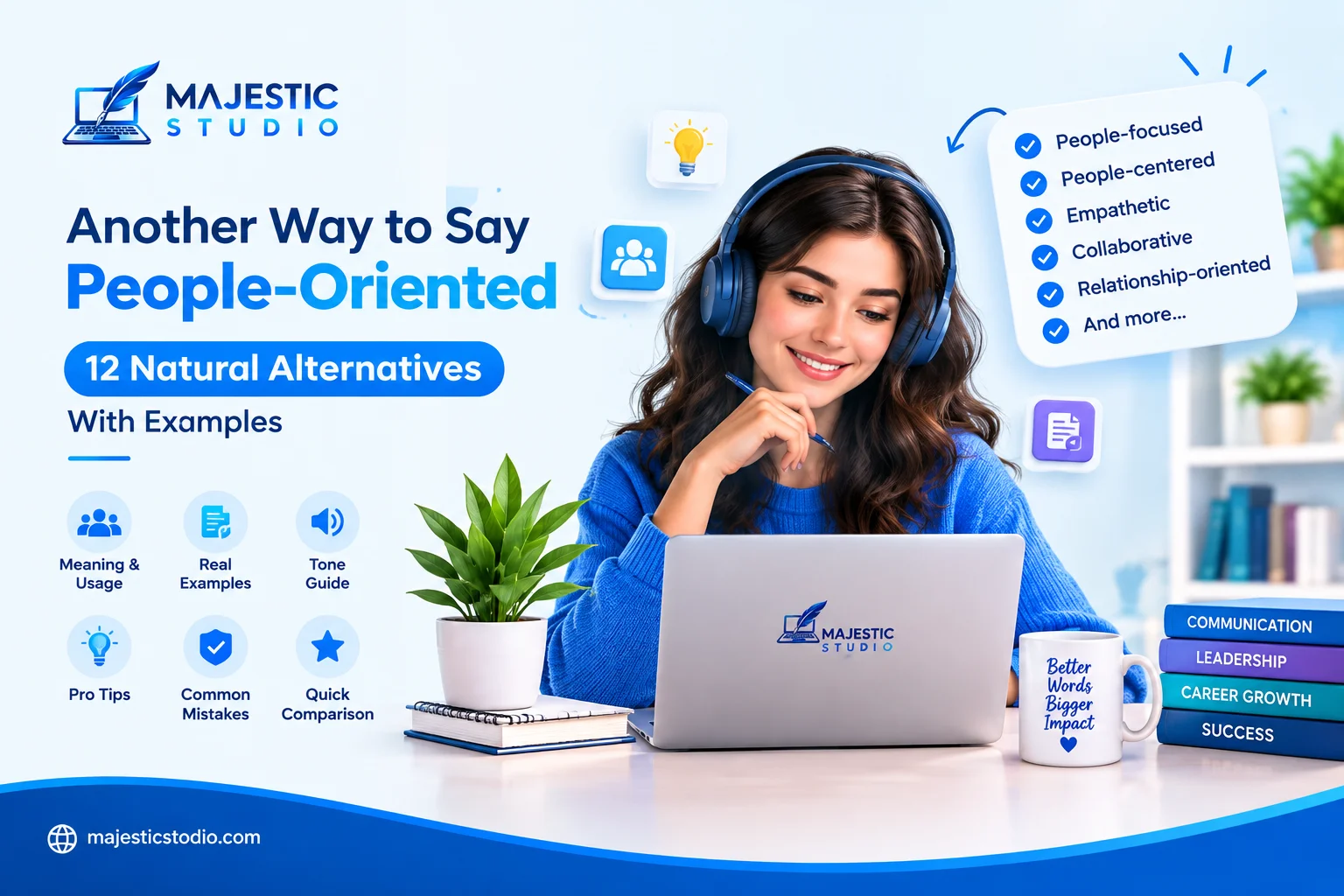 another way to say people-oriented