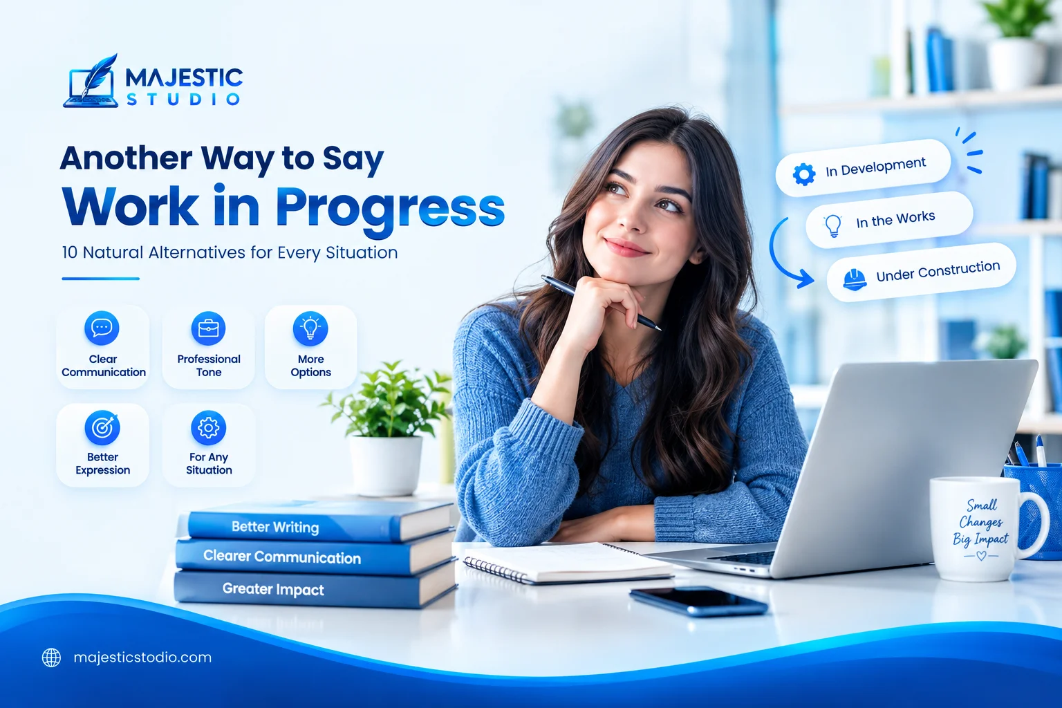 Another Way to Say Work in Progress
