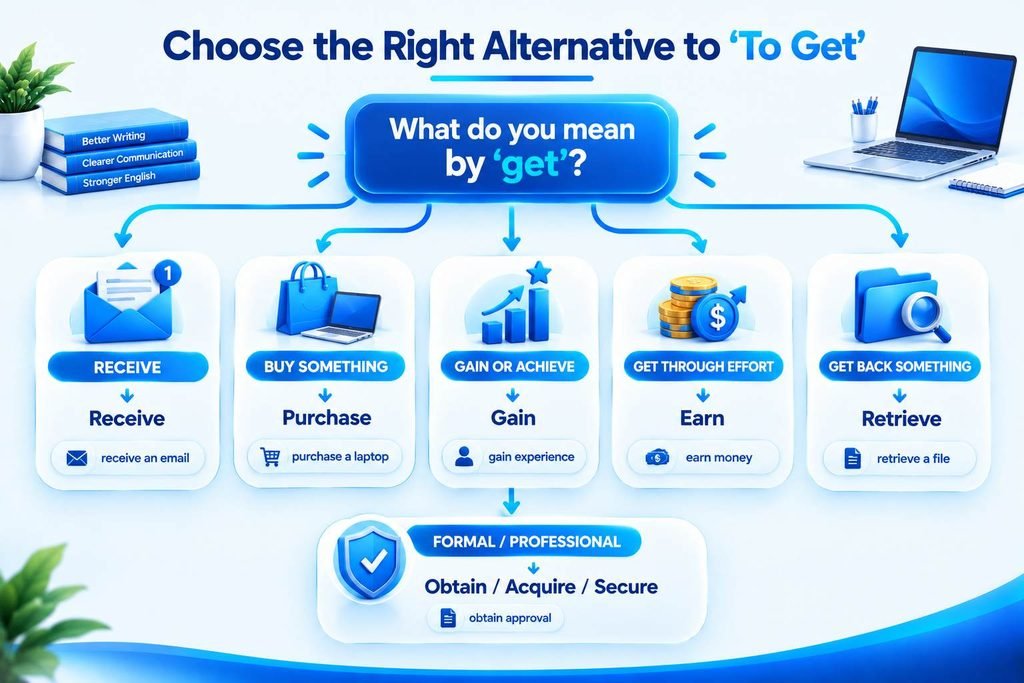 “How to choose the right alternative to to get based on context and meaning”