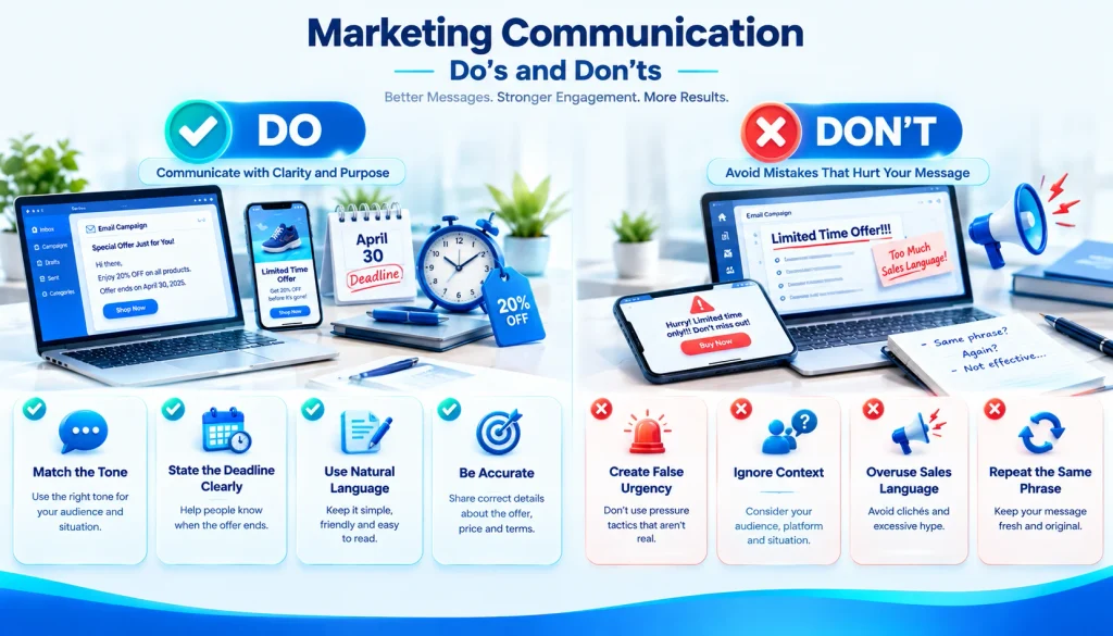 Dos and don'ts for choosing limited time offer alternatives in marketing